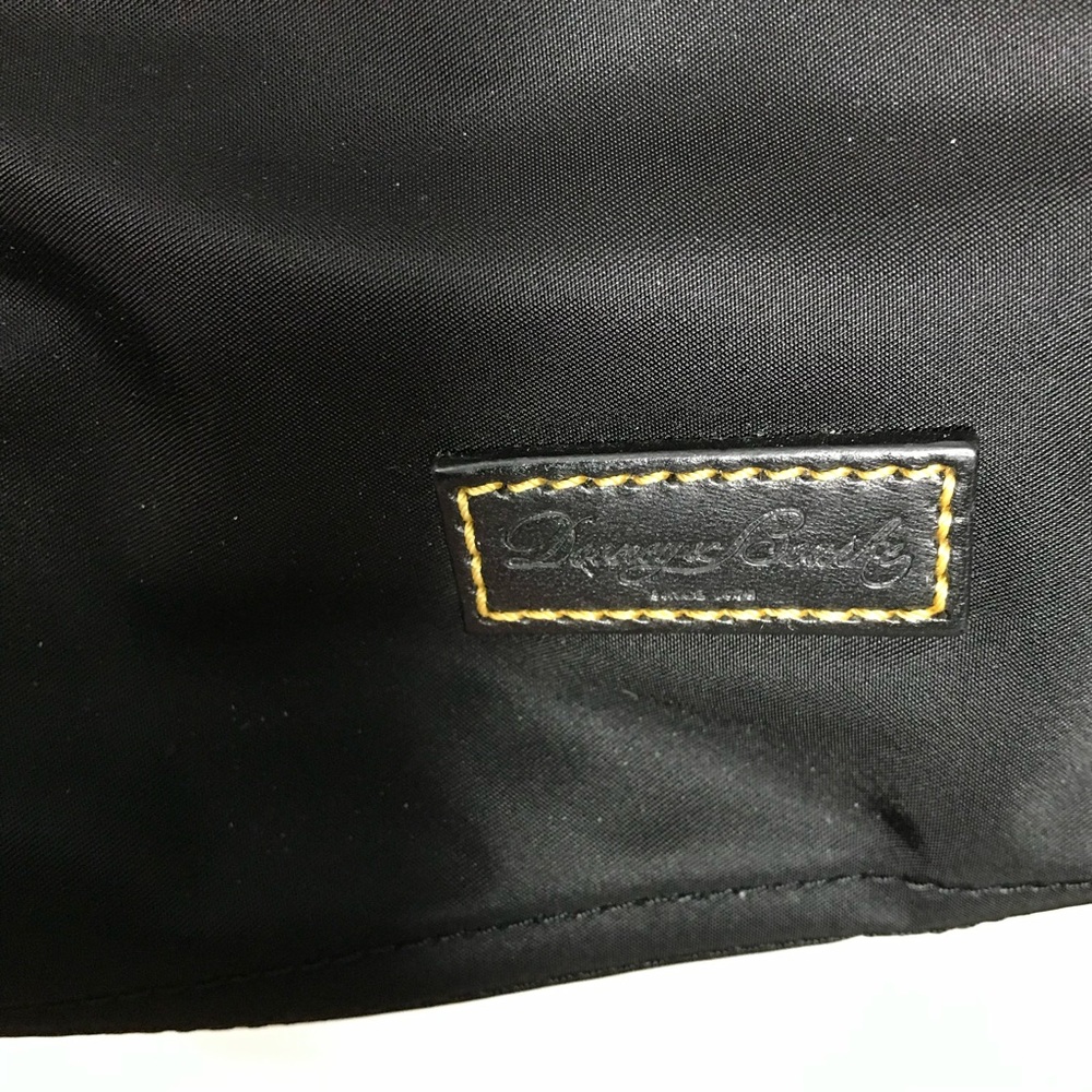 Dooney & Bourke Black Nylon Crossbody Bag EUC - Picture 3 of 6